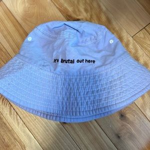 Purple Olivia rodrigo bucket hat